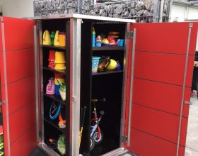 Geräteschrank für Spielzeug Gerätebox Außenbereich oder Garten
