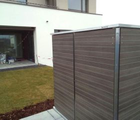 PU ; GH ; WD ; Das kleine Gartenhaus für moderne Wohnanlagen