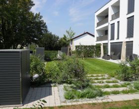 Das Gartenhaus für moderne Wohnanlagen