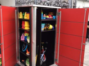 Der moderne Terrassenschrank