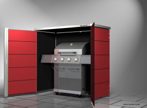 der wetterfeste Gasgrillunterstand in über 100 Farben