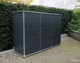 Geräteschrank für Kitas in Anthrazit Ral 7016