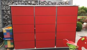 Tx ; GH ; UP ; Großer Design Terrassenschrank