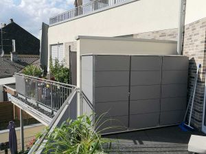 Tx ; GH ; MG ; Der moderne Geräteschrank für den Balkon