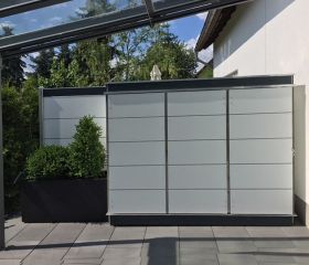 Die Sichtschutzwand für Dachterrassen