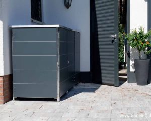 Fahrradunterstand im Vorgarten als Fahrradgarage