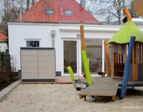 PU ; GH ; UP ; Das Gartenhaus für Kitas und Kindergärten