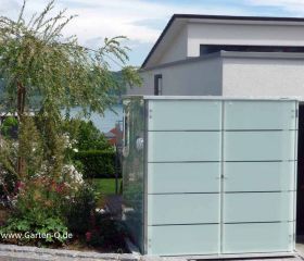 Das Design Gartenhaus modular modern aus Glas