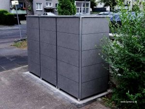 VA ; UE ; SF ; Fahrradbox für den Vorgarten als Unterstand