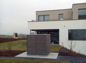 Ein Gartenhaus als Gartenhauptdarsteller