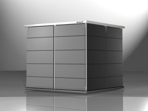Das kleine Gartenhaus als Cube