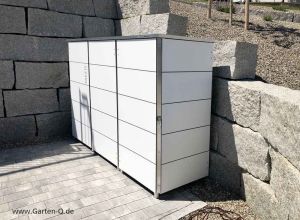 Der moderne wetterfeste Paketkasten