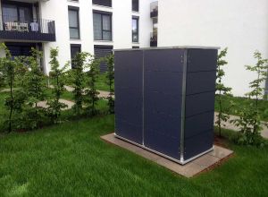 RAL Anthrazit Outdoor Schrank