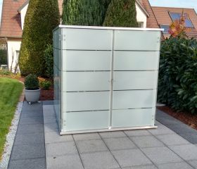 Das Design-Gartenhaus aus Glas