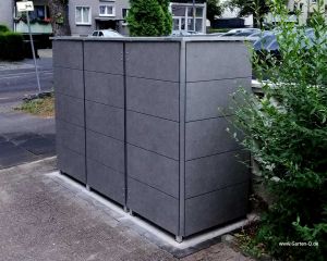 VA ; UE ; SF ; Fahrradbox für den Vorgarten als Unterstand