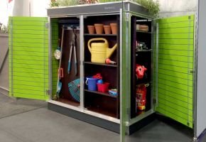 Outdoor-Schrank Metall von Garten[Q]