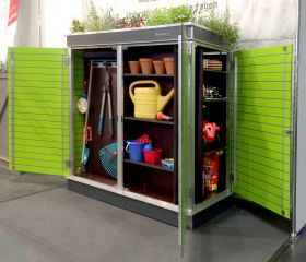 Outdoor-Schrank Metall von Garten[Q]