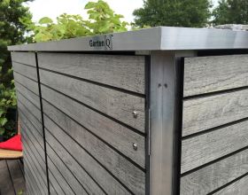 HPL Gartenhaus in moderner Optik