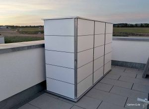 Geraeteschuppen salzhaltige Meeresluft