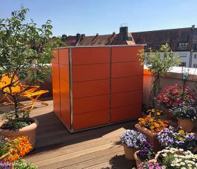 Das moderne Gartenhaus für Dachterrassen
