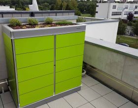Das moderne Gartenhaus für Dachterrassen