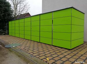 einhausung muellcontainer salzhaltige Meeresluft