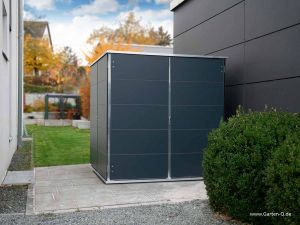 PU ; GH ; AG ; Das kleine Gartenhaus in Anthrazit RAL 7016