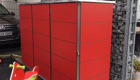 DTx ; GH ; UP ; der wetterfeste Gartetenschrank für die Terrasse