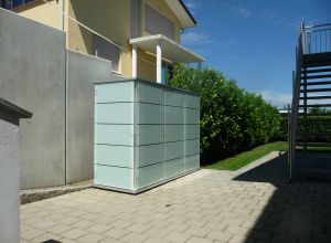 Wartungsfreies und wetterfester Outdoor-Schrank