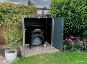 weber grill abdeckung schrank