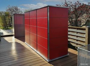 Terrassenschrank-salzhaltige Meeresluft