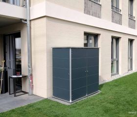 Dr Gartenschrank aus HPL in RAL 7016 Anthracite