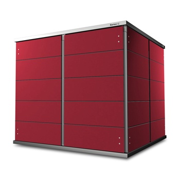 Gartenschrank carmine red