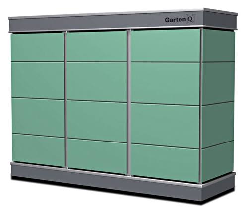 Gartenschrank-Dachbegrünung