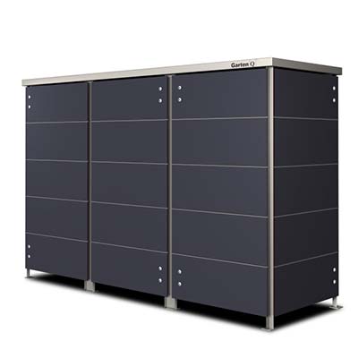 Mülltonnenbox anthrazit