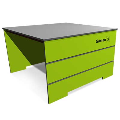 Mähroboter Garage Lime-green Grün