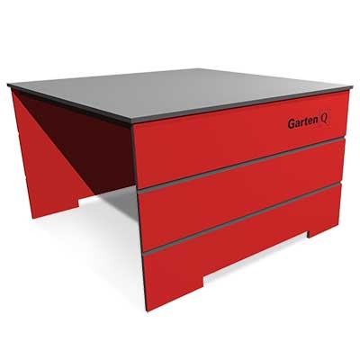 Gartenschrank carmine red