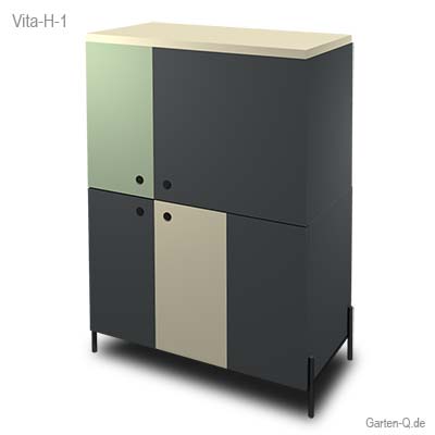 Balkonschrank als Highboard