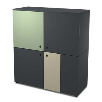 Wasserdichter Schrank für Kissen und Sitzauflagen auf dem Balkon oder der Terrasse