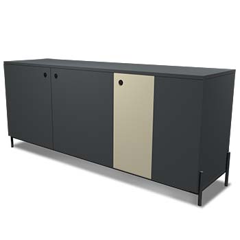 Das regendichte Outdoor-Sideboard wasserdicht'