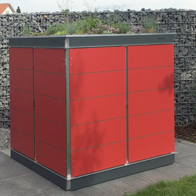 Das Dachterrassen Gartenhaus mit Dachbegrünung