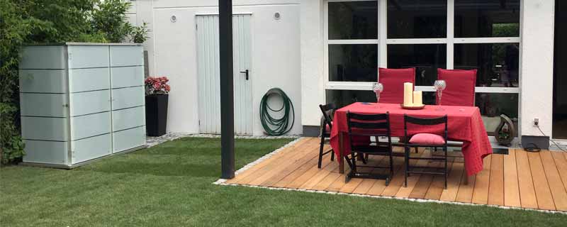 Gartenbox für kleine Gärten