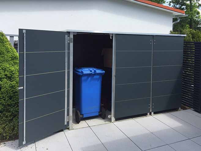 Design-Mülltonnenbox