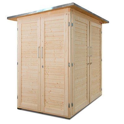Holz-Gartenhaus Natur