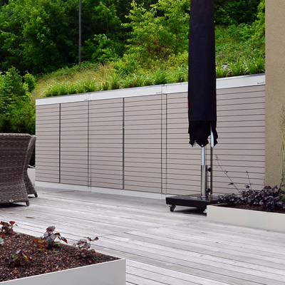Gartenschrank modular
